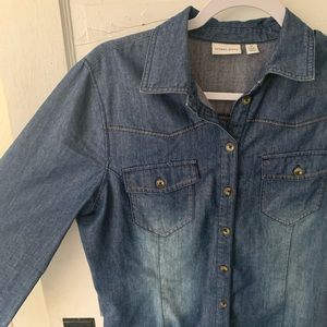 Tribal Jeans Denim Shirt